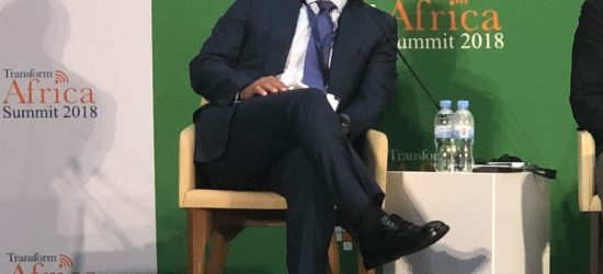 Laurent Lamothe attending the Transform Africa Summit 2018