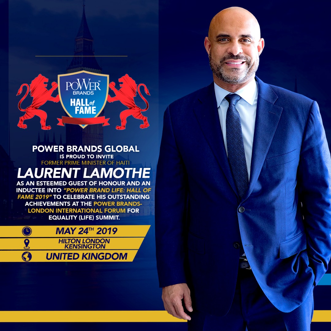 Laurent Lamothe in the Power Brand Life Hall of Fame 2019