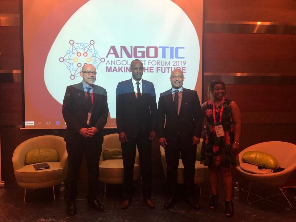Laurent Lamothe at ANGOTIC- Angola ICT Forum 2019